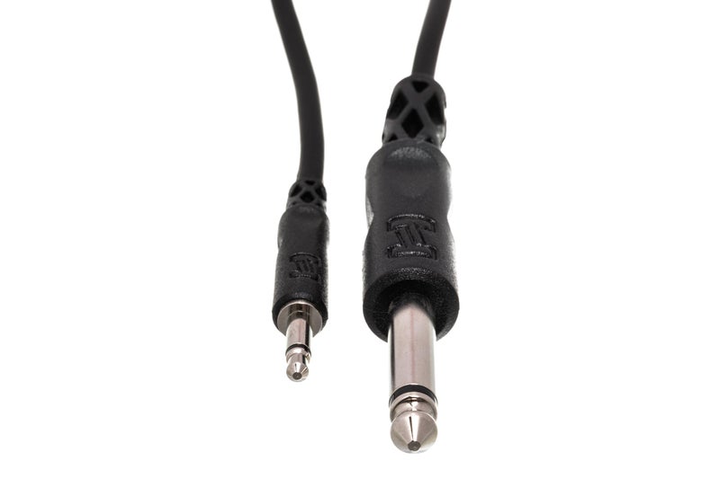 Hosa CMP-310 3.5 mm TS to 1/4 Inch TS Mono Interconnect Cable, 10 Feet - Image 4